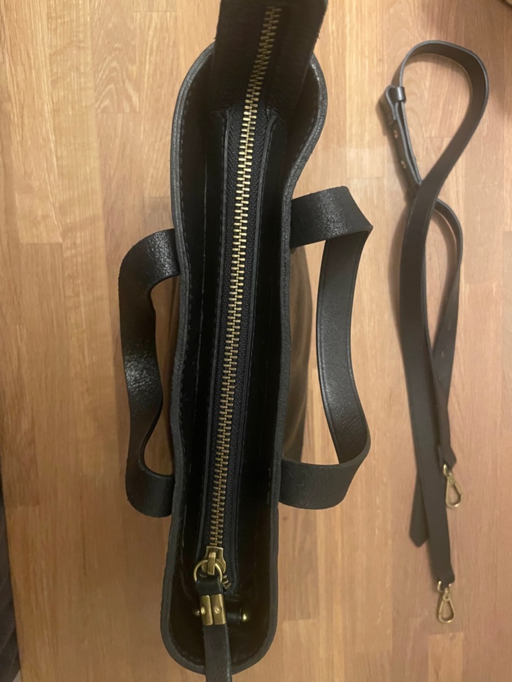 Madewell zip top Transport Small crossbody bag - Picture 4 of 8